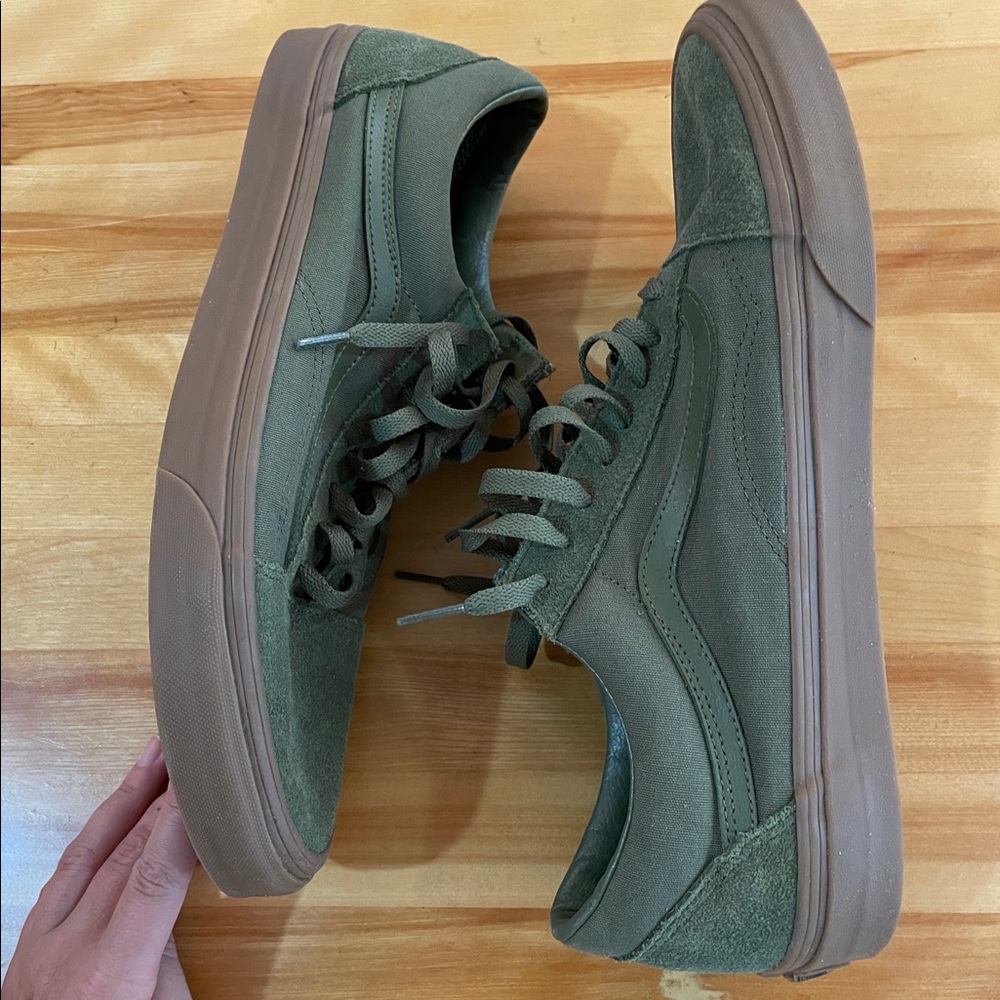 Dark Green Vans